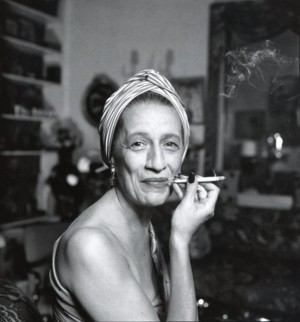 Photo of Diana Vreeland by Richard Avedon